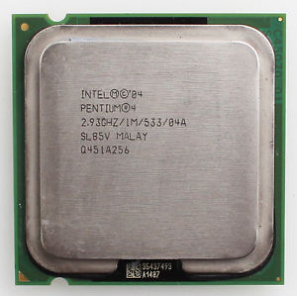 Procesor Intel Pentium 4 2.93GHz, 1MB Cache, 533 MHz FSB