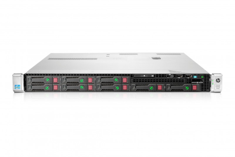 Server HP ProLiant DL360P G8, 1U, 2x E5-2670 2.60GHz-3.30GHz, 32GB DDR3 ECC Reg, 2x 900GB SAS/10k, HP SmartArray P420/1GB, iLO 4 Advanced, 2x Surse 460W HPE Ethernet 10Gb 2-port 530FLR-SFP+