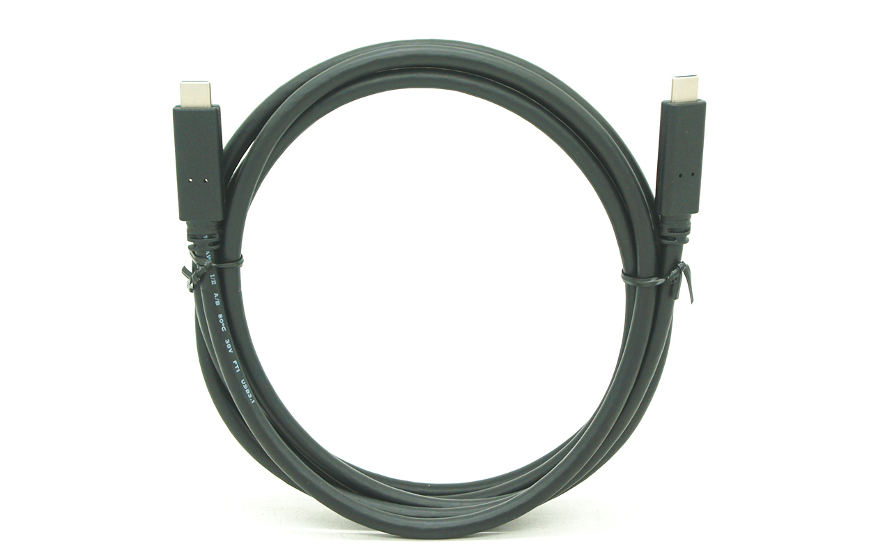 Cablu alimentare si date HP, USB-C la USB-C, 1,8m, Negru
