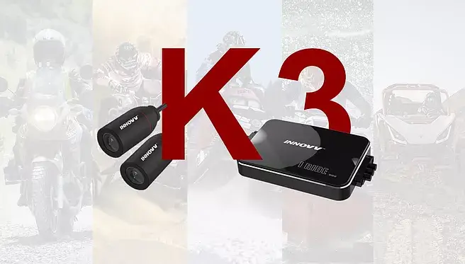 Innovv K3 Dashcam FullHD fata/spate