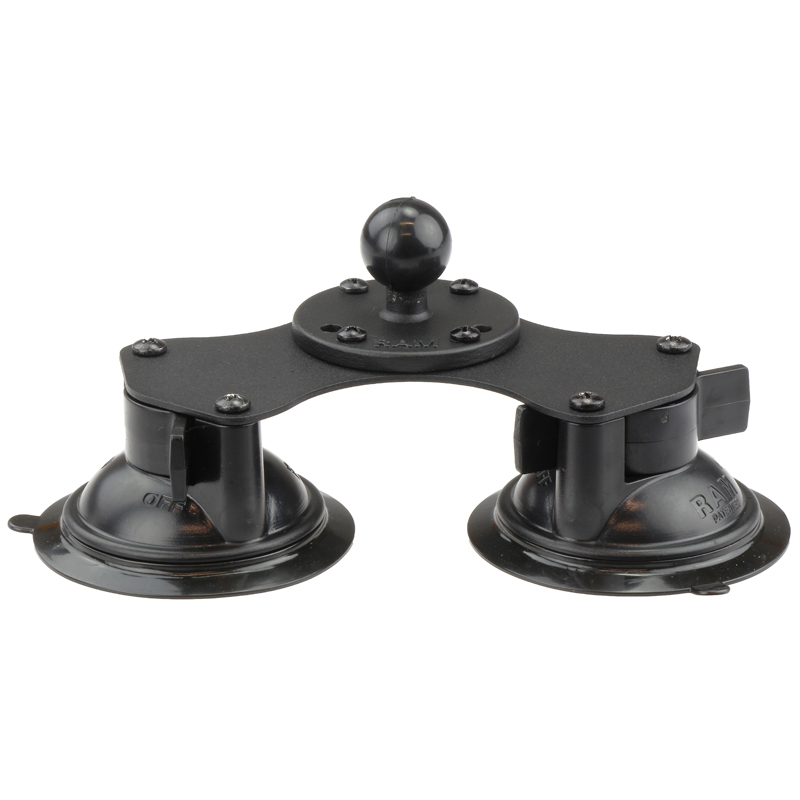 Ram® twist lock™ ventuza dubla cu bila