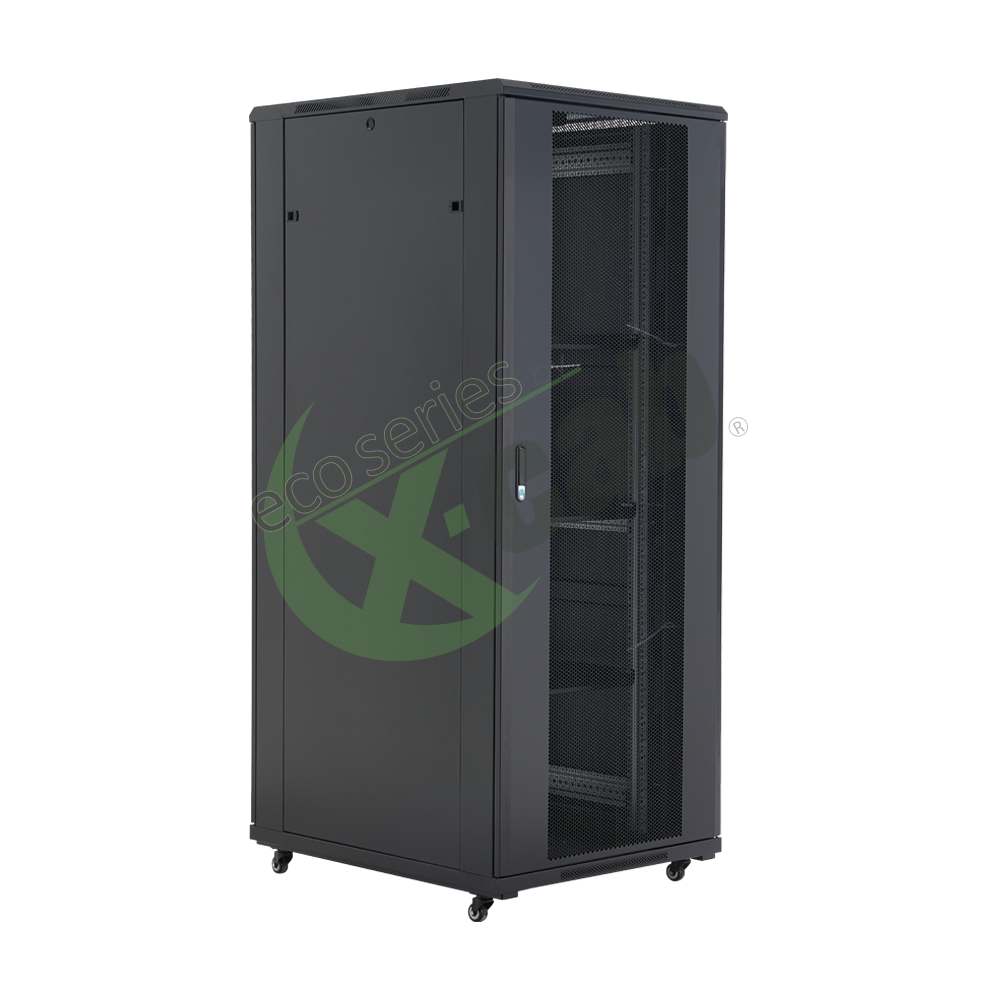 Cabinet metalic de podea 19”, tip rack stand alone, 42U 800x800 mm, Eco Xcab A3
