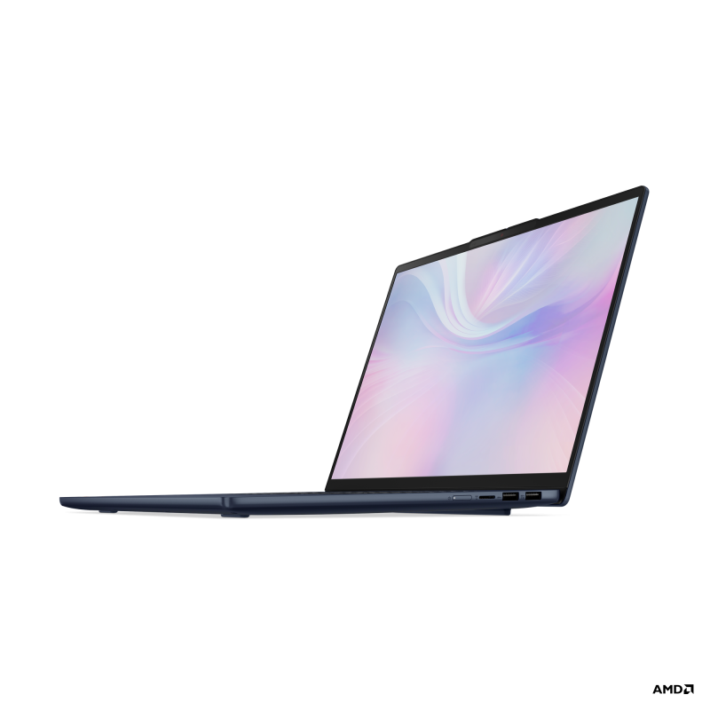 Laptop Lenovo IdeaPad Slim 5 16AHP10, 16\' 2.8K (2880x1800) OLED 500nits Glossy, 100% DCI-P3, 120Hz, DisplayHDR™ True Black 1000, AMD Ryzen™ 7 8845HS (8C / 16T, 3.8 / 5.1GHz, 8MB L2 / 16MB L3), video Integrated AMD Radeon™ 780M Graphics, RAM 2x 16GB SO-DI