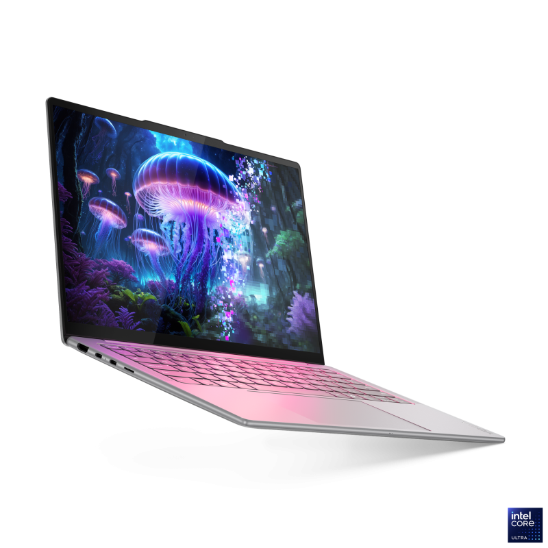 Laptop Lenovo Yoga Slim 7 14ILL10, 14\' 2.8K WQXGA+ (2880x1800) OLED 1100nits (peak) / 500nits (typical) Glossy, 100% DCI-P3, 120Hz, Eyesafe®, Dolby Vision®, DisplayHDR™ True Black 1000, X-Rite®, PureSight Pro, Intel® Core™ Ultra 7 258V, 8C (4P + 4LPE) /