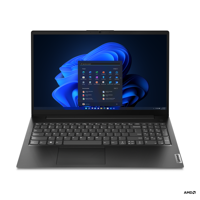 Laptop Lenovo Lenovo V15 G4 AMN; 15.6\' FHD (1920x1080) TN 250nits Anti- glare; AMD Ryzen™ 3 7320U (4C / 8T, 2.4 / 4.1GHz, 2MB L2 / 4MB L3); Video Integrated AMD Radeon™ 610M Graphics; RAM 1x 16GB Soldered LPDDR5-5500; 512GB SSD M.2 2242 PCIe® 4.0x4 NVMe®