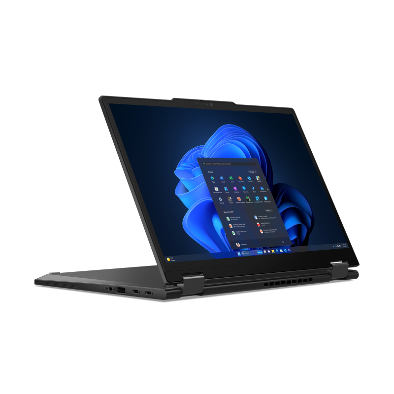 Laptop Lenovo ThinkPad X13 2-in-1 Gen 5; 13.3\' WUXGA (1920x1200) IPS 400nits Anti-glare, 100% sRGB, Low Power, Touch; Intel® Core™ Ultra 7 155U, 12C (2P + 8E + 2LPE) / 14T, Max Turbo up to 4.8GHz, 12MB; Video Integrated Intel® Graphics; RAM 1x 16GB Solde