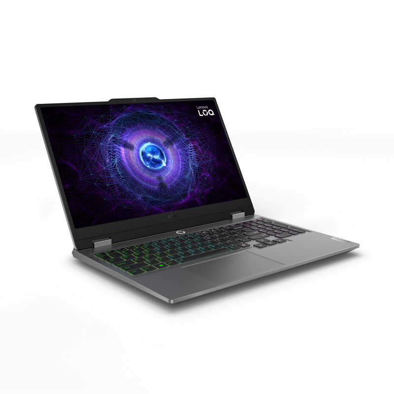 Laptop Lenovo Gaming LOQ 15IRX9, 15.6\' FHD (1920x1080) IPS 300nits Anti-glare, 100% sRGB, 144Hz, G-SYNC®, Intel® Core™ i7-13650HX, 14C (6P + 8E) / 20T, P-core 2.6 / 4.9GHz, E-core 1.9 / 3.6GHz, 24MB, video NVIDIA® GeForce RTX™ 4060 8GB GDDR6, Boost Clock