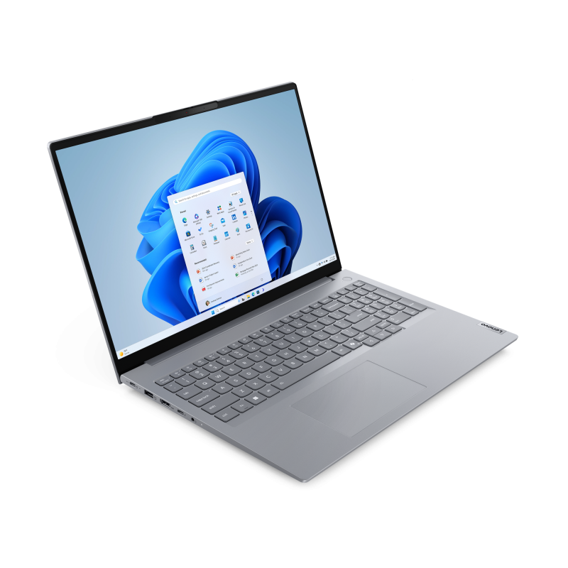 Laptop Lenovo ThinkBook 16 G8 IRL; 16\' WUXGA (1920x1200) IPS 300nits Anti-glare, 45% NTSC, 60Hz; Intel® Core™ 7 240H, 10C (6P + 4E) / 16T, P- core 2.5 / 5.2GHz, E-core 1.8 / 4.0GHz, 24MB; Video Integrated Intel® Graphics; RAM 1x 16GB SO-DIMM DDR5-5600; 5