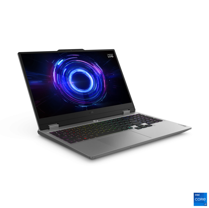 Laptop Lenovo Gaming LOQ 15IRX10, 15.6\' FHD (1920x1080) IPS 300nits Anti-glare, 100% sRGB, 144Hz, G-SYNC®, Intel® Core™ i7-13650HX, 14C (6P + 8E) / 20T, P-core 2.6 / 4.9GHz, E-core 1.9 / 3.6GHz, 24MB, video NVIDIA® GeForce RTX™ 5070 8GB GDDR7, Boost Cloc