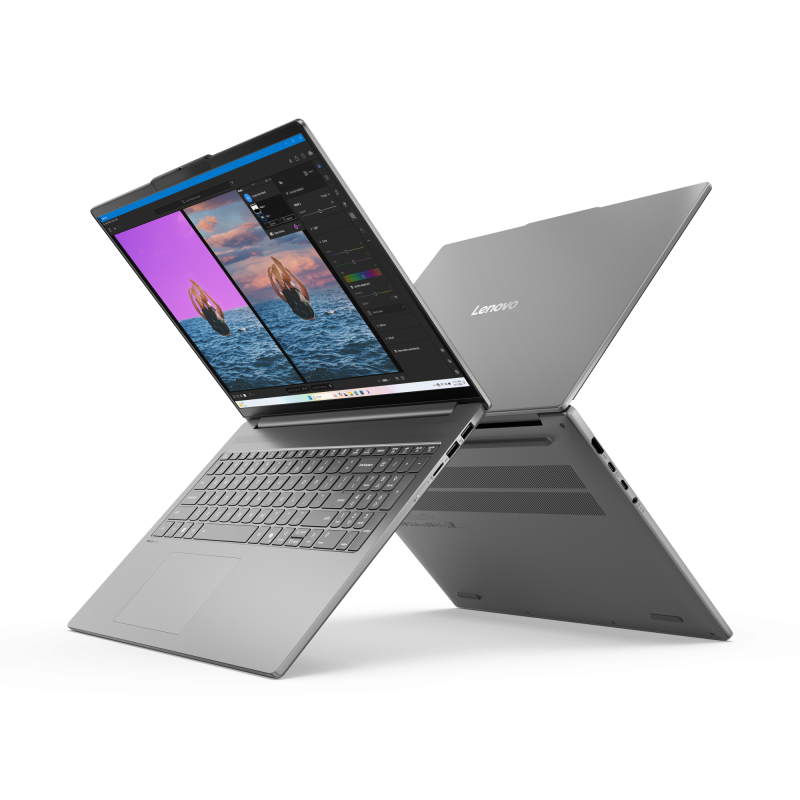 Laptop Lenovo IdeaPad Slim 5 16AHP10, 16\' WUXGA (1920x1200) IPS 300nits Anti-glare, 45% NTSC, 60Hz, AMD Ryzen™ 7 8845HS (8C / 16T, 3.8 / 5.1GHz, 8MB L2 / 16MB L3), video Integrated AMD Radeon™ 780M Graphics, RAM 2x 8GB SO-DIMM DDR5-5600, SSD 1TB SSD M.2