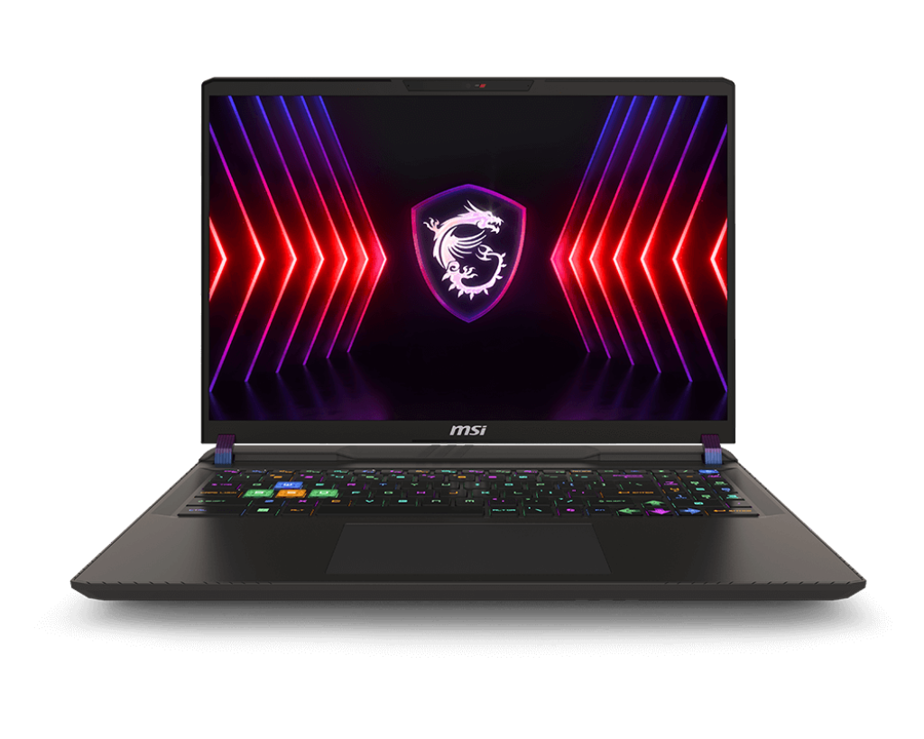 Laptop MSI Gaming Vector 16 HX A14VIG-821RO, 16' QHD+ (2560x1600), 240Hz, IPS-Level, Intel Core i9-14900HX, 24C (8P + 16E) / 32T, P-core 2.2 / 5.8GHz, E-core 1.6 / 4.1GHz, 36MB, video dedicat NVIDIA GeForce RTX 4090 Laptop GPU 16GB GDDR6, RAM DDR5 16GB*2