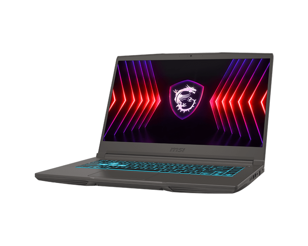 Laptop MSI Gaming Thin 15 B12UCX-2202XRO, 15.6\' FHD (1920x1080), 144Hz, IPS-Level, Alder Lake i5-12450H Processor 12M Cache, up to 4.4 GHz, video dedicat NVIDIA GeForce RTX 2050 Laptop GPU 4GB GDDR6, RAM DDR IV 8GB*2 (3200MHz), SSD 512GB PCIe GEN4x4 w/o