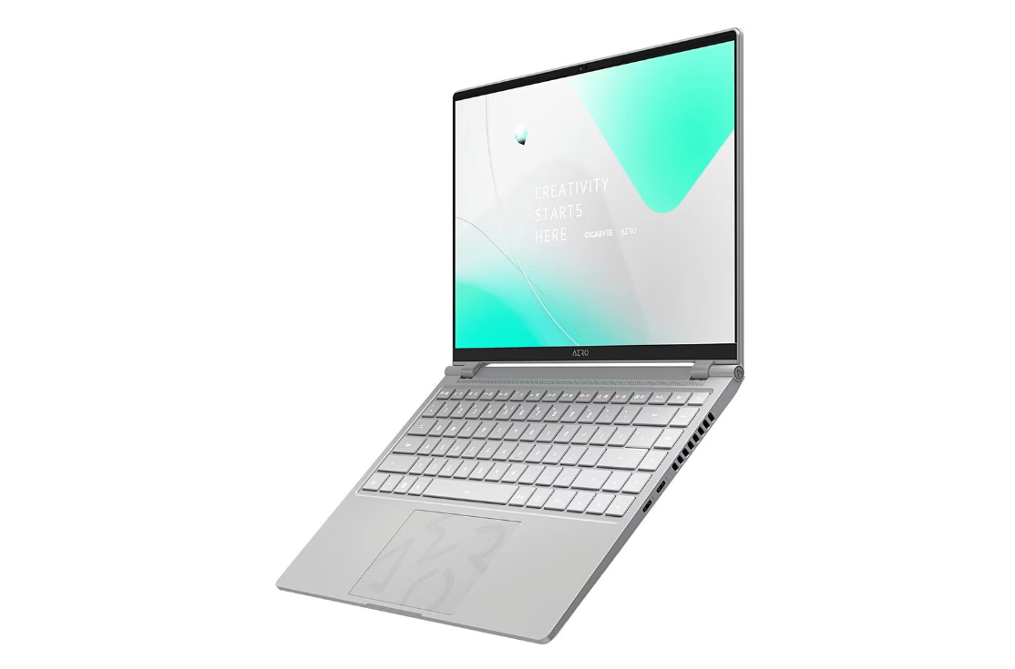 Gigabyte AERO 14 OLED BMF-H2EEBB3SH Notebook, Windows 11 Home Preinstalat, Procesor: i7-13700H, Placa video: NVIDIA® GeForce RTX™ 4050 Laptop GPU 6GB GDDR6, Display: 14.0\' Thin Bezel 2.8K QHD+ 2880x1800 OLED 16:10, Memorie: 16GB LPDDR5, Capacitate stocar