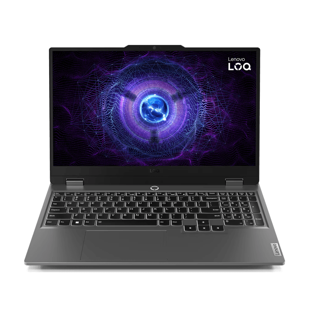 Laptop Lenovo Gaming LOQ 15IRX9, 15.6' FHD (1920x1080) IPS 300nits Anti-glare, 100% sRGB, 144Hz, G-SYNC®, Intel® Core™ i7-13650HX, 14C (6P + 8E) / 20T, P-core 2.6 / 4.9GHz, E-core 1.9 / 3.6GHz, 24MB, video NVIDIA® GeForce RTX™ 4050 6GB GDDR6, Boost Clock