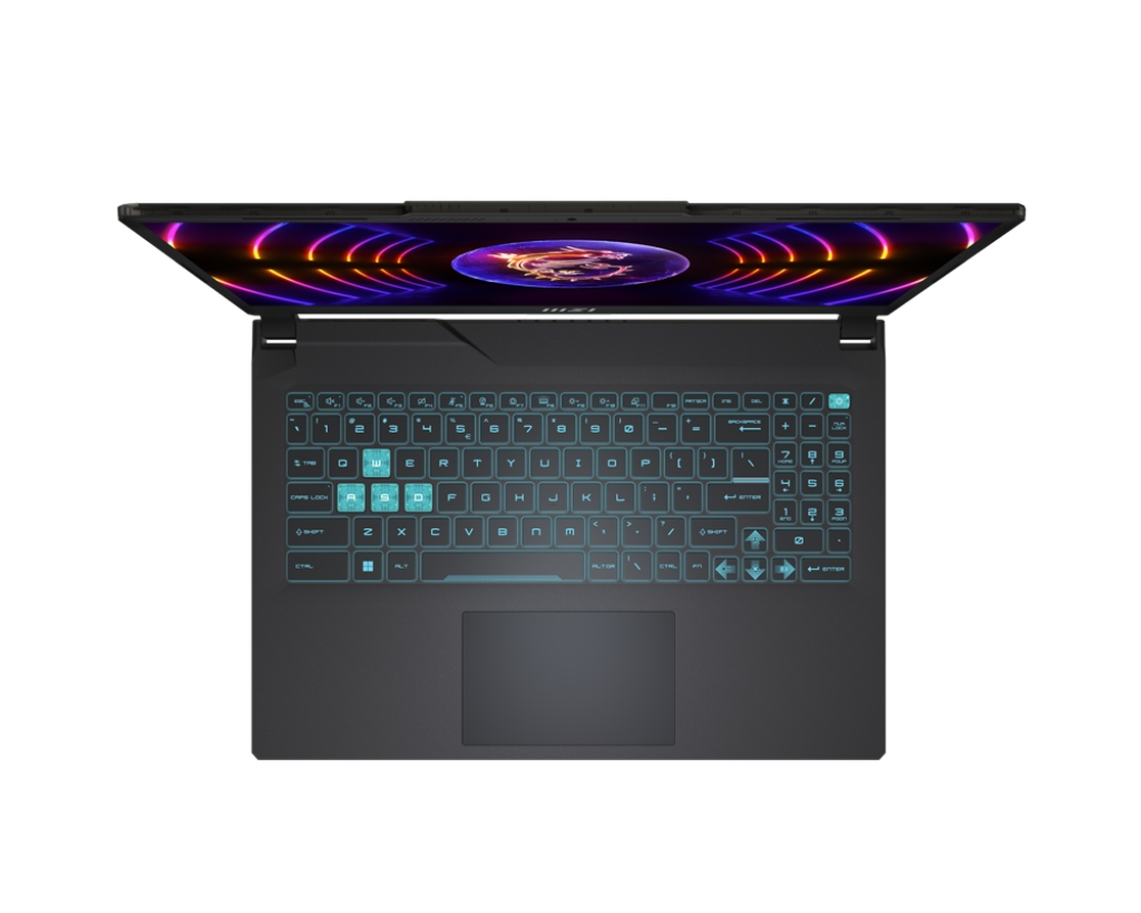 Laptop MSI Gaming Cyborg 15 A12UC, 15.6\' FHD (1920x1080), 144Hz, IPS- Level, Alder Lake i5-12450H Processor 12M Cache, up to 4.4 GHz, video dedicat NVIDIA GeForce RTX 3050 4GB GDDR6, RAM DDR5 8GB*2 2800(5600)MHz, SSD 512GB NVMe PCIe SSD Gen4x4 w/o DRAM,