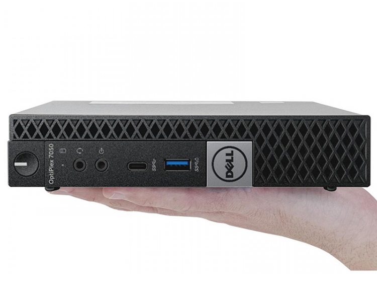 Calculator Refurbished DELL OptiPlex 7050 Mini PC, Intel Core i5-7500T 2.70 - 3.30GHz, 8GB DDR4, 256GB SSD + Windows 10 Pro