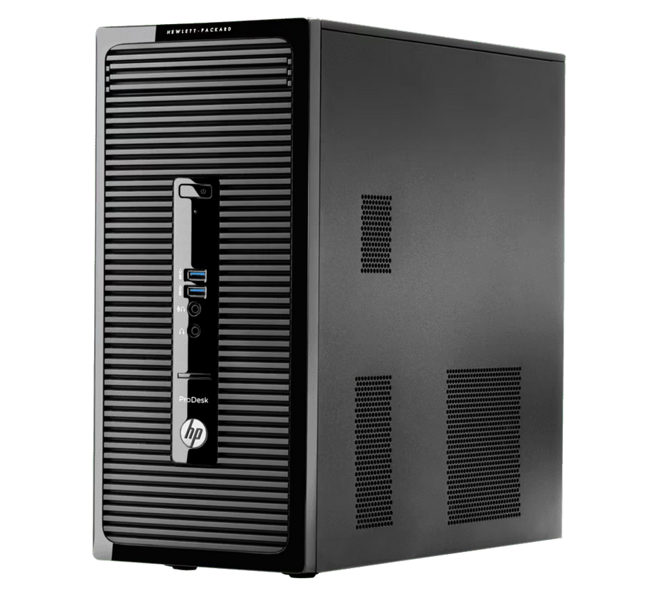 Calculator Refurbished HP ProDesk 400 G2 Tower, Intel Core i7-4765T 2.00-3.00GHz, 8GB DDR3, 256GB SSD, DVD-RW + Windows 10 Pro