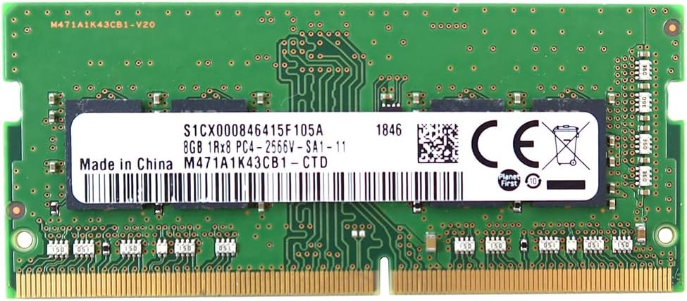 Memorie RAM Laptop Samsung, 16GB DDR4, 2666 MHz, SO-DIMM, model M471A2K43xB1